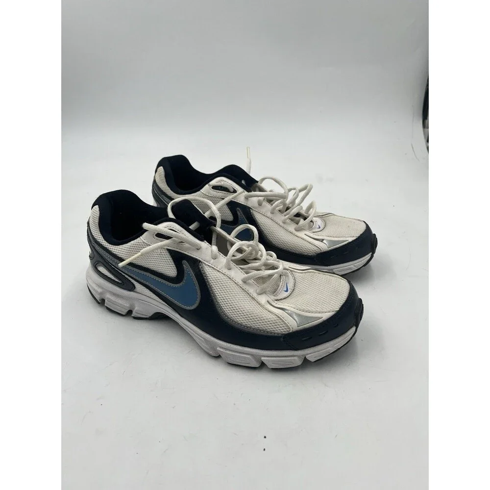 Nike  Incinerate 431852-103 White Navy Blue Running Shoes Size 10